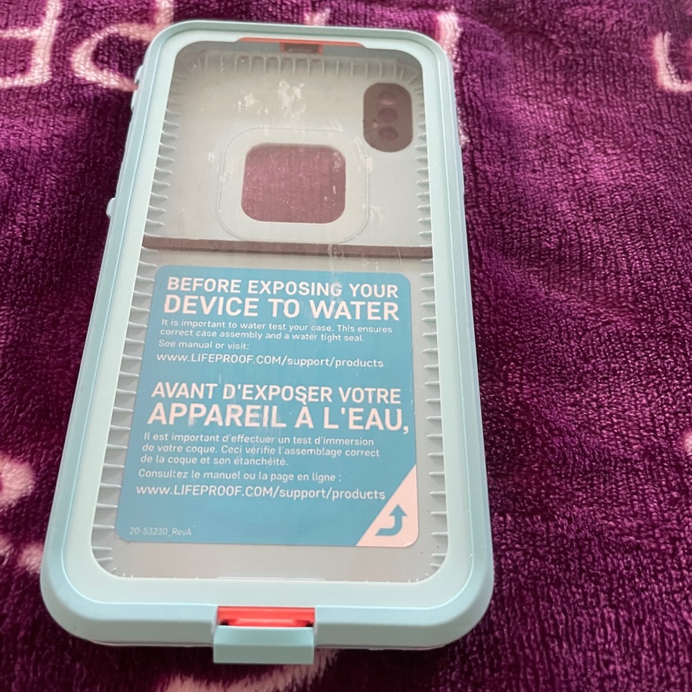 iPhone X waterproof phone case